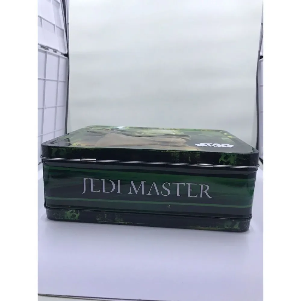 Star Wars Yoda Jedi Master Metal Lunchbox 2010 Embossed Tin Box Co Used